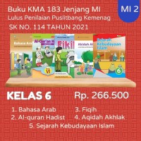 Paket Buku MI KMA 183 Kelas 6
