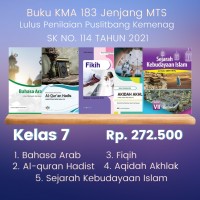 Paket Buku MTS KMA 183 Kelas 7