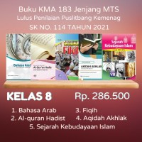 Paket Buku MTS KMA 183 Kelas 8