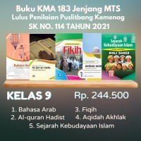 Paket Buku MTS KMA 183 Kelas 9